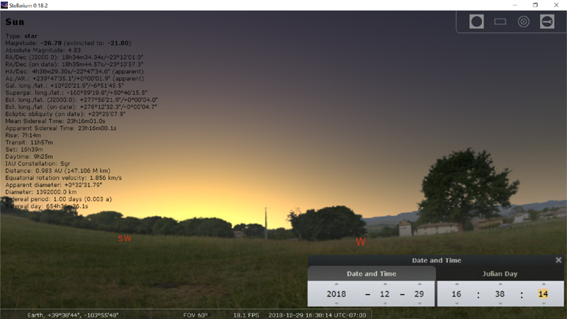 stellarium screenshot