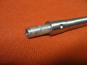 goose neck end